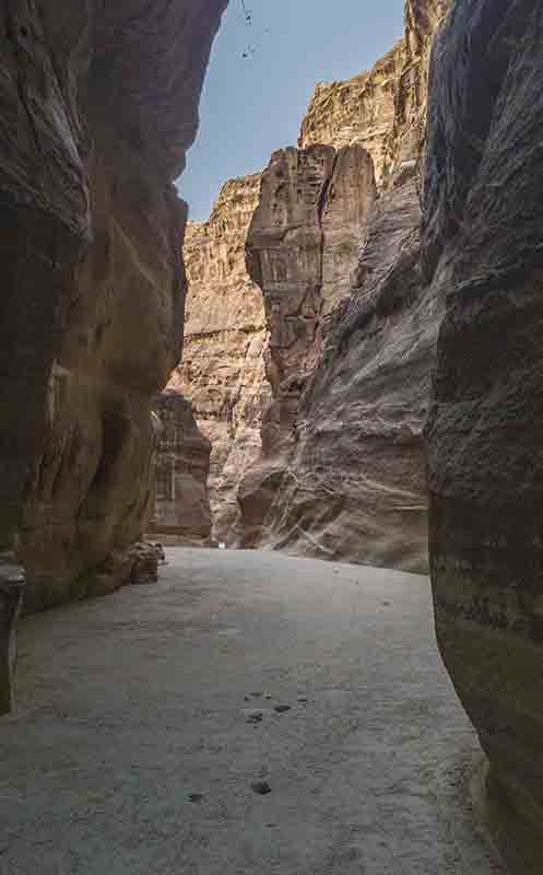 09 - Jordania - Petra - desfiladero del Sik